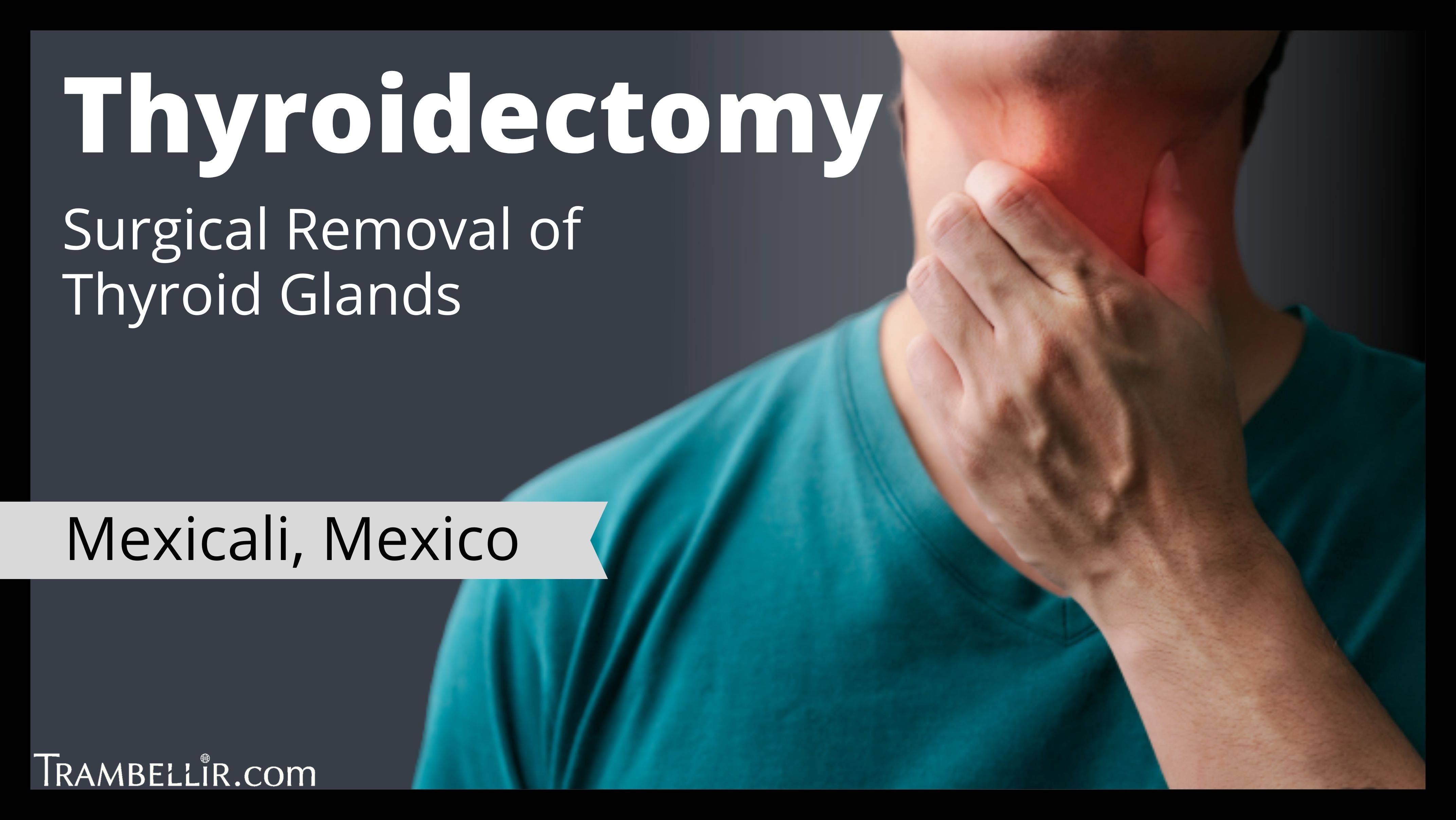 Thyroidectomy (Surgical Removal of Thyroid Glands) Trambellir